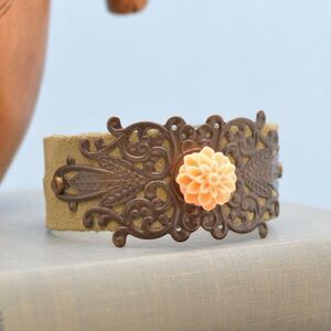 Suede Cuff Bracelet 